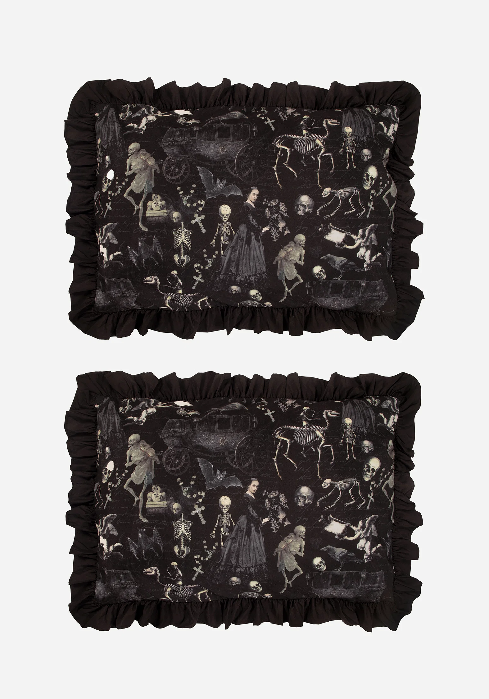 Melancholia Ruffle Bedding Set - UK King - Image 7